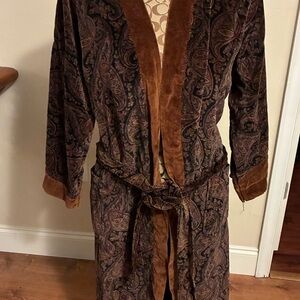 Christian Dior Vintage Monsieur Robe Smoking Jacket.